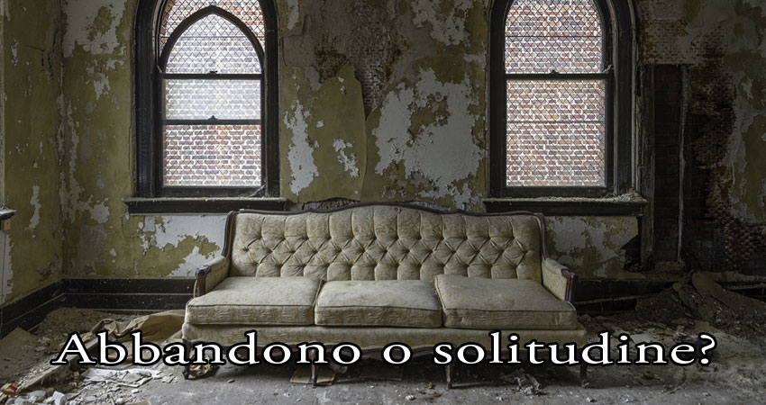abbandono solitudine